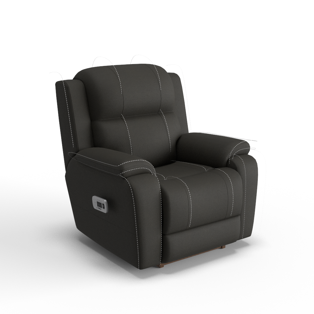 Dorian Power Rocking Recliner w/ Headrest & Lumbar, In Stock
